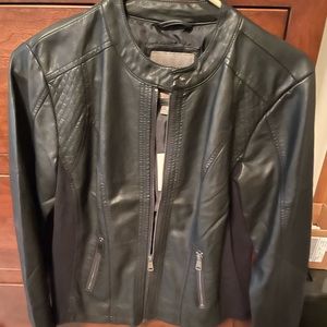 Maurice’s black jacket never been worn